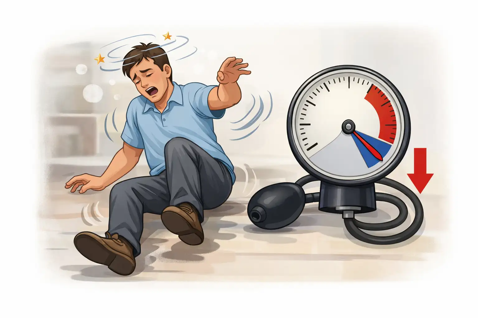 فشار خون پایین چه زمانی خطرناک است؟ راهنمای کامل علائم، علل و درمان